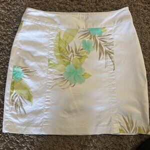 Tommy Bahama cotton/silk skirt - Never worn. Size 6
